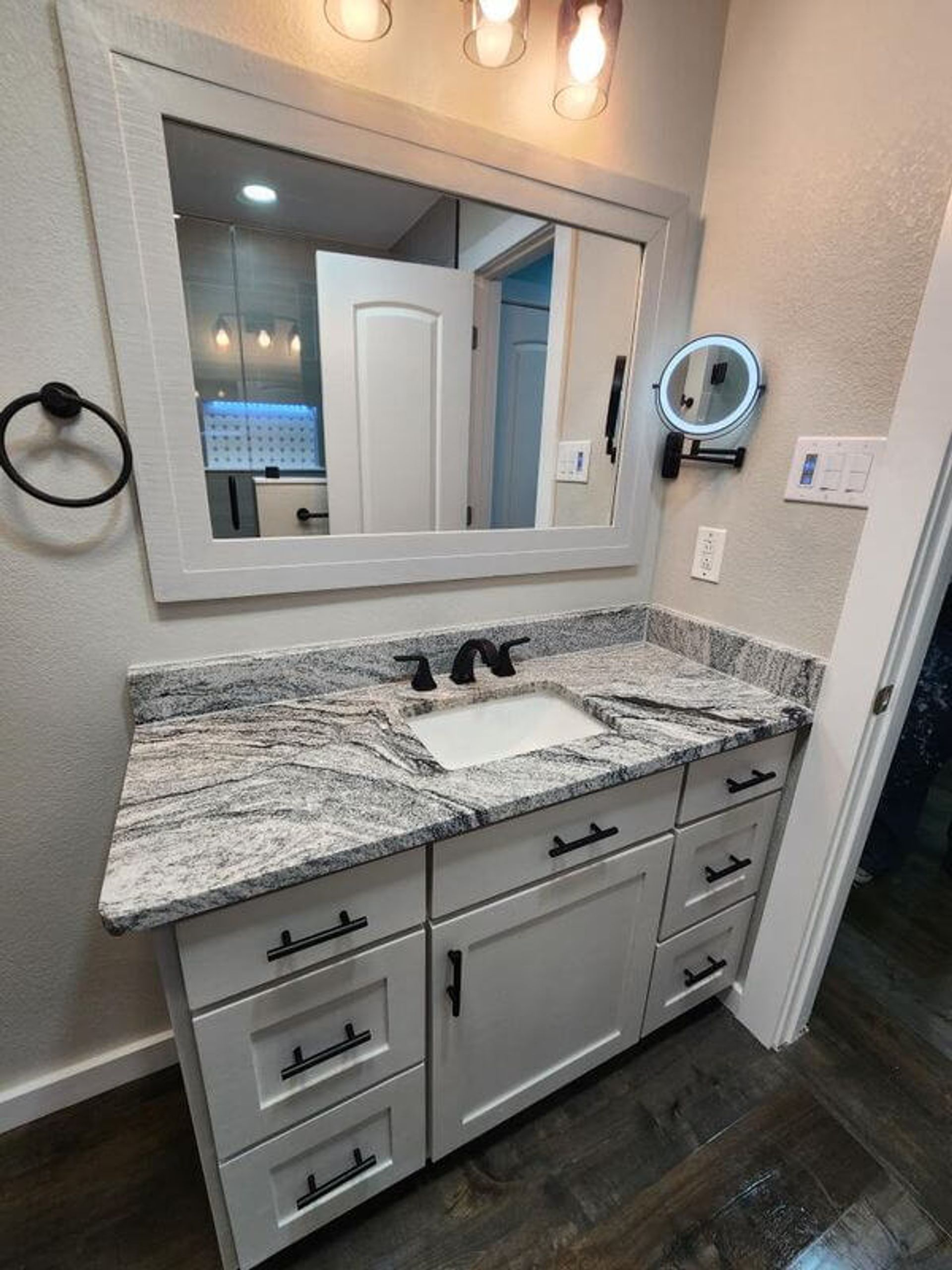 Vanities and cabinets